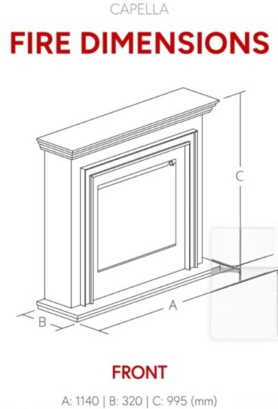 Flamerite Capella Freestanding Lite - Image 7