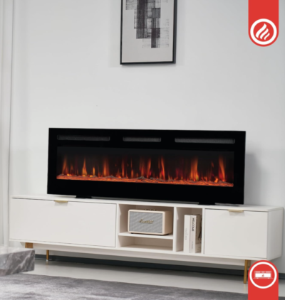 Fusion Marlin 60 Electric Fireplace - Image 2